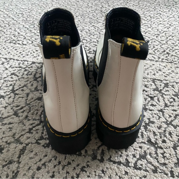 Dr. Martens | white platform Chelsea boot - Picture 5 of 9